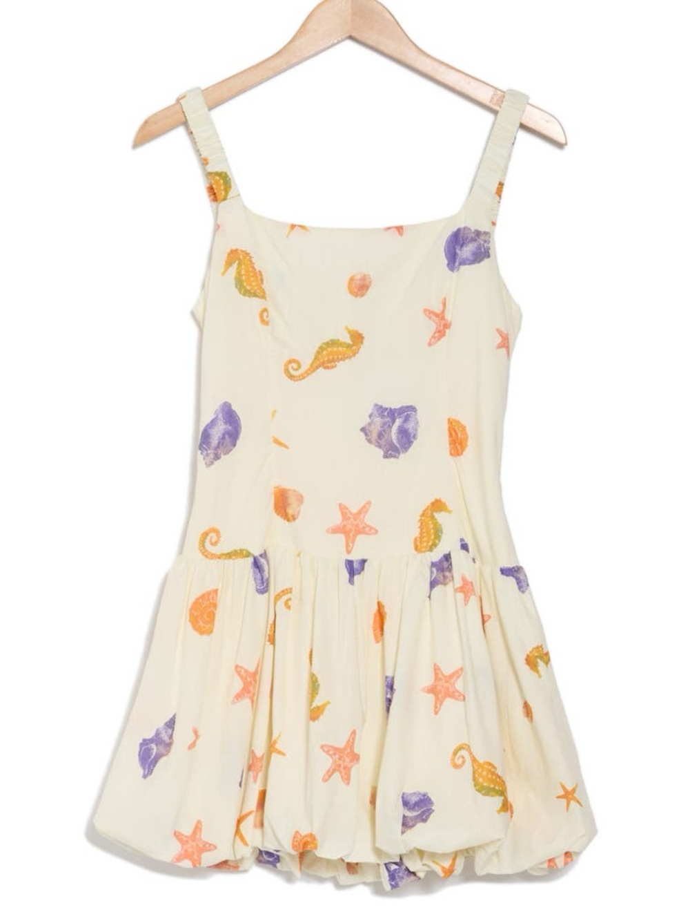 Lumiere Sea Bubble Hem Dress